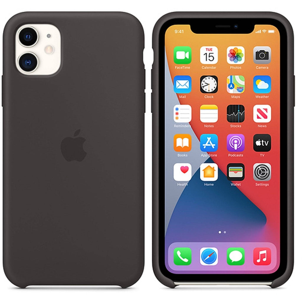 Funda Iphone X de silicona color negro - Apple MQT12FE/A