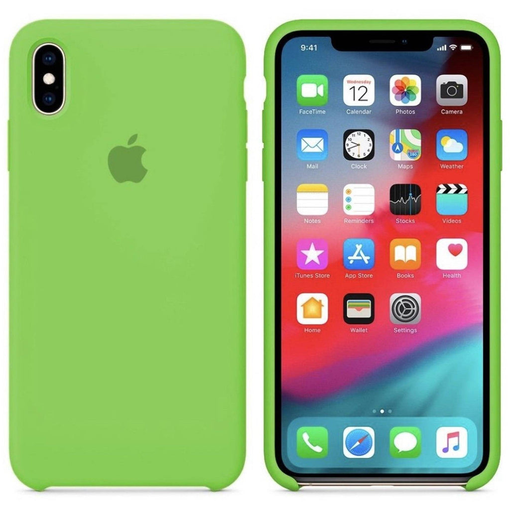 ImpactStrong - Funda resistente para iPhone XR, Verde lima (Lime Green)