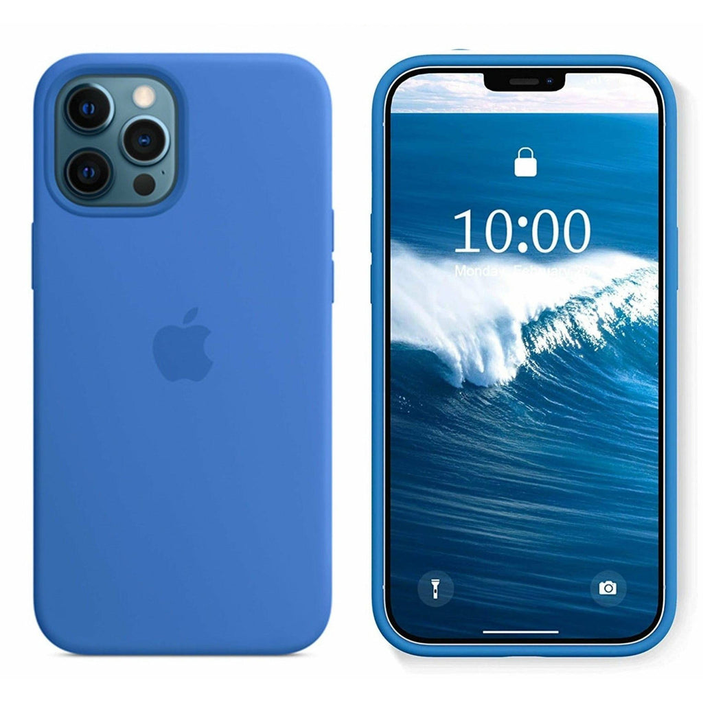 Apple Funda de piel +C1166:C1171 Azul Apple iPhone SE - Funda de
