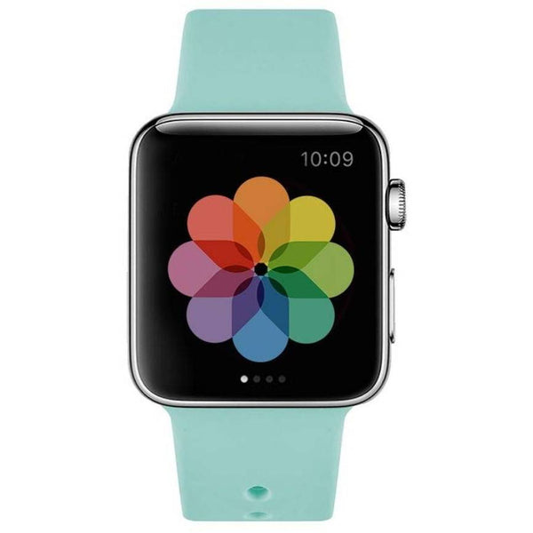 Correa Deportiva de Silicona para Apple Watch - Verde Marino - Movil2GO