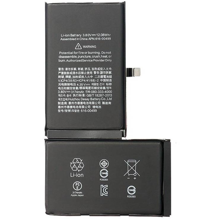 Batería para iPhone XS MAX (Capacidad Original) - Movil2GO
