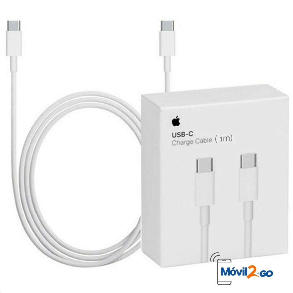 Cargador Rápido Apple USB-C (20W) con Cable USB-C Lightning 1 Metro