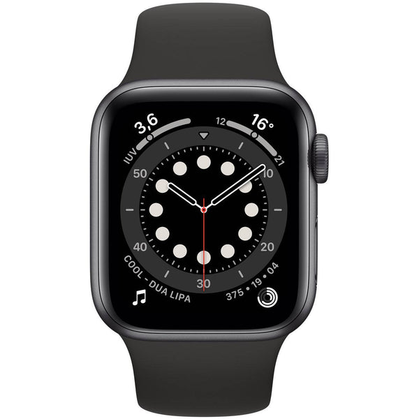 Correa Deportiva de Silicona para Apple Watch - Negro - Movil2GO