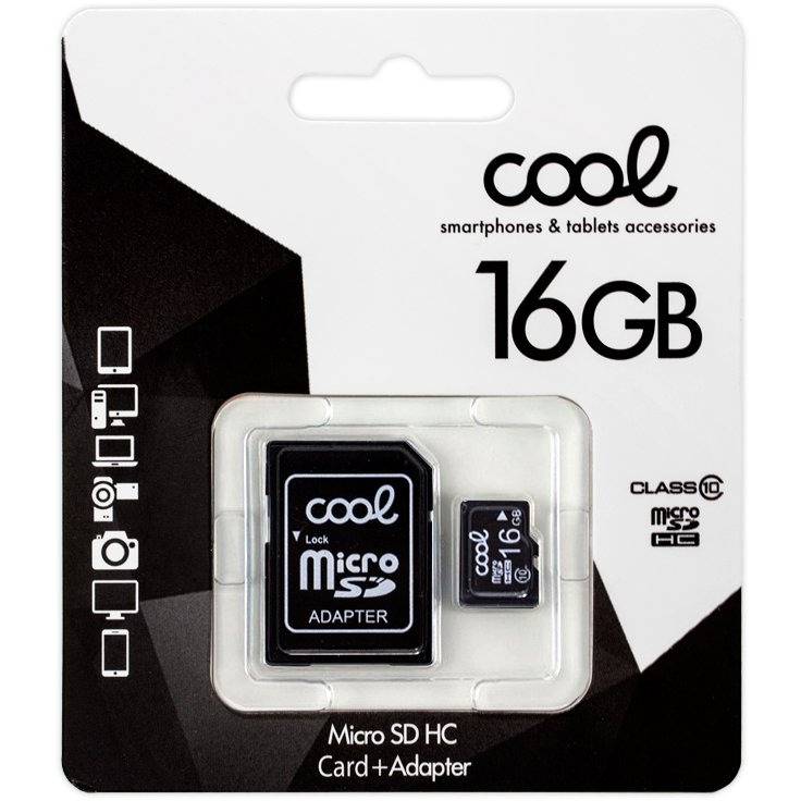 Tarjeta de Memoria Micro SD con Adaptador Cap. 16 GB (CLASE 10) - Movil2GO